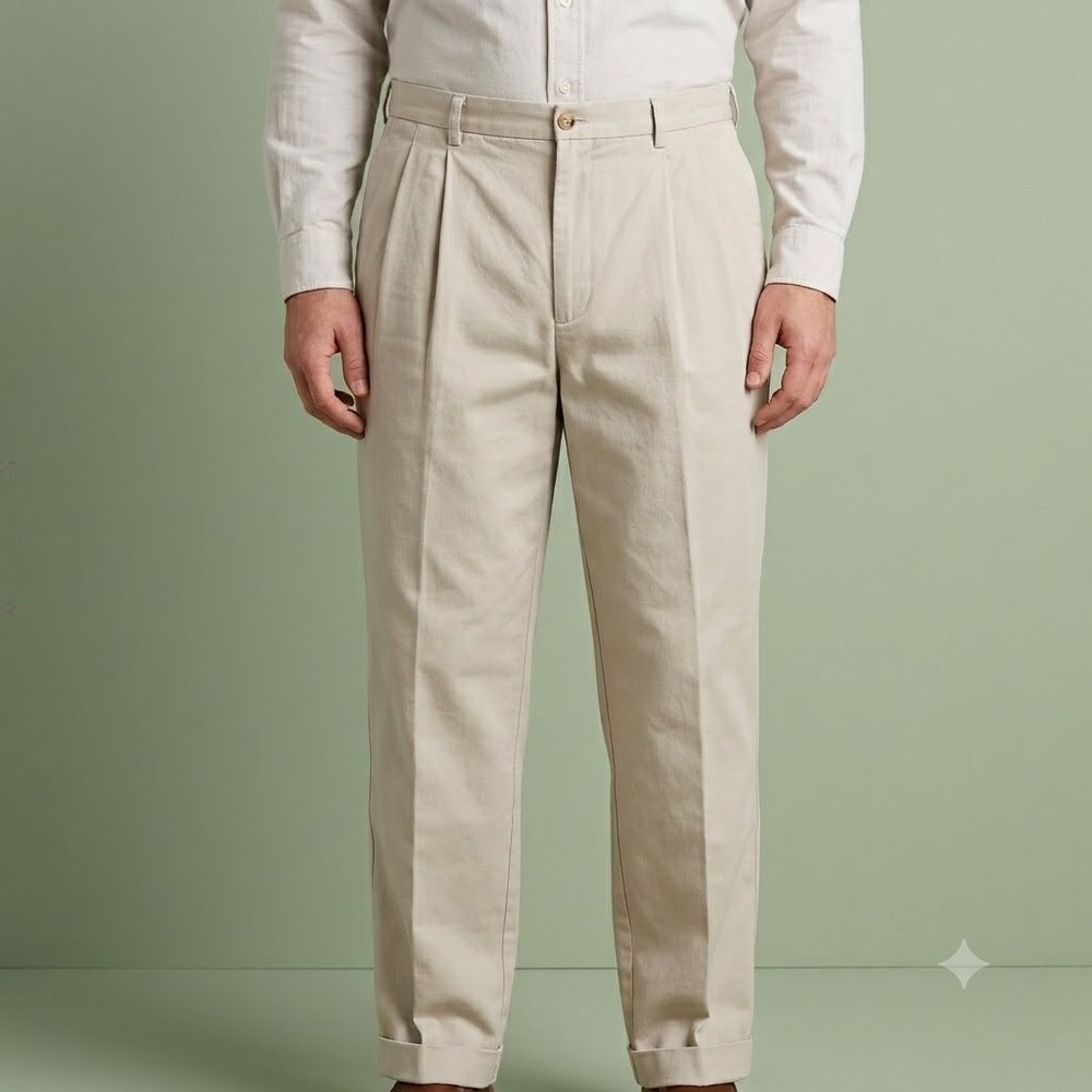 Banana Republic Chinos Men's 38R‎ Off White Cotton Pants